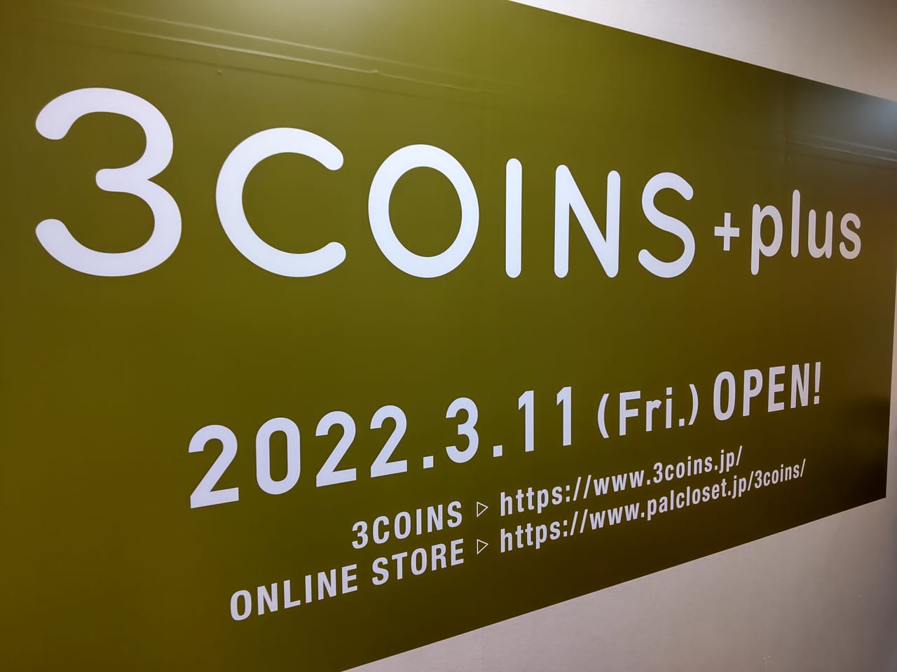 3COINS 泉北パンジョ店 300均